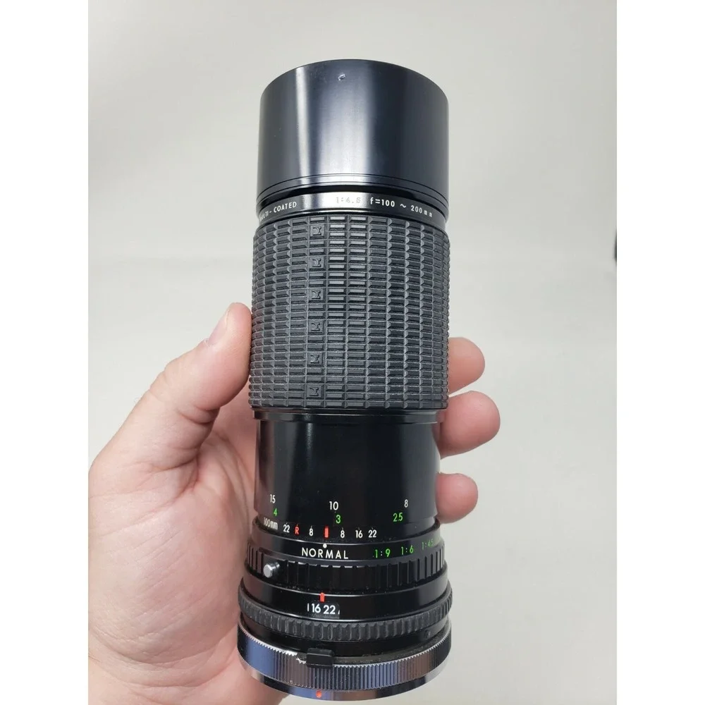 Sigma 100mm - 200mm F/4.5 with Access 7‎ Element Auto Tele Converter and Case